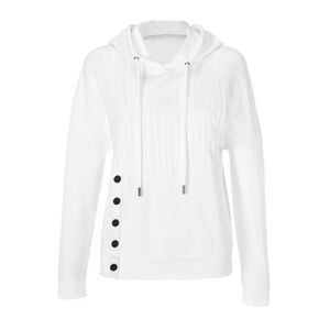 NWT Cabi Road Trip Hoodie White Medium